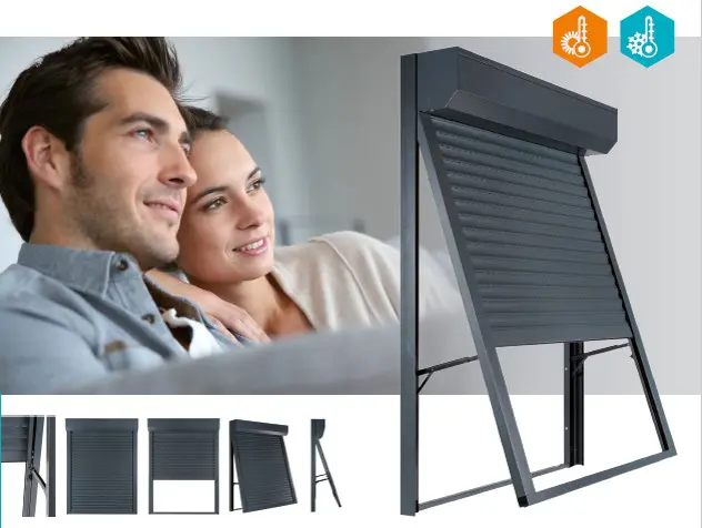 volet roulant à projection